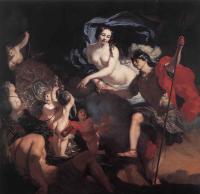 Gerard De Lairesse - Venus Presenting Weapons To Aeneas